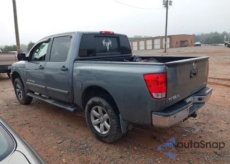 2014 Nissan Titan Sv z USA, uszkodzony, nr VIN 1N6BA0EC3EN504462